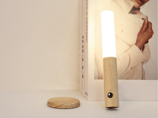 PACK X2 Luz LED De Pasillo Color Madera
