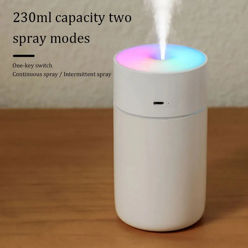 Mini humidificador USB Inalámbrico 200ml